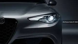 Romeo Giulia EV 2026 ⚡ | Luxury Electric Sports Sedan First Look!