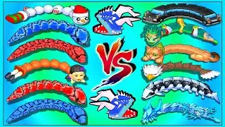 Amazing 😍 Snake Clash Master 100wen Gameplay 💥🐍 Comman Snake Vs Rare Snake ⛎🐍 Snake Clash #376