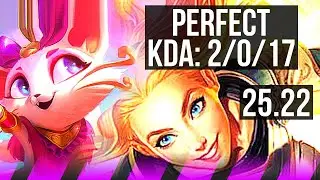 YUUMI & Twitch vs LUX & Caitlyn (SUP) | 2/0/17 | NA Master | 25.22