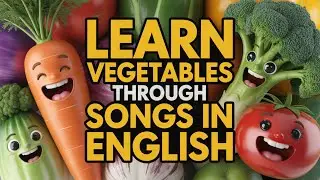 Learn Vegetables in English | Kids Songs Nursery Rhymes Educational Music for Kids