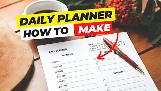 Daily Planner To-Do List: How To Make Printables to Sell