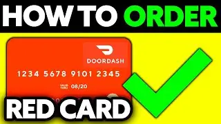 How To Order Red Card from Doordash 2025