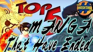 Top 5 Manga That Have Ended | That Hashtag Countdown | That Hashtag Show