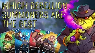 Which Splinterlands rebellion summoners are the best?
