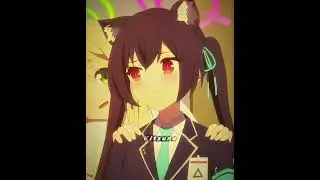 Kuromi Serika Blue Archive│Crystal Waters - Gypsy Woman [Anime4k/edit]