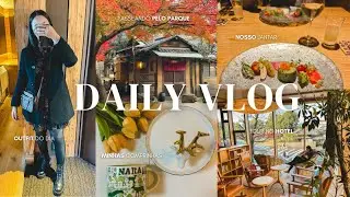 vida no japão l vlog: Passeio pelo Parque, Jantar, Tour pelo Hotel e Comprinhas✨