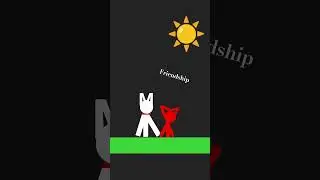 Whitecat and Redcat&rsquo;s friendship...#friendship