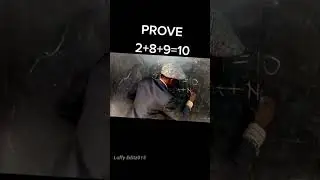 See this math proof🤣🤣🤣.Funny shorts . #shortsviral #viral #plane #beautiful  #respect #funny