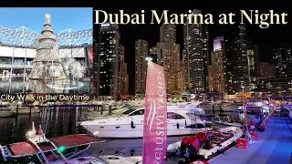 Dubai Marina at Night – Stunning Skyline & City Lights
