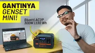 PENGGANTI GENSET MINI! ⚡ - Review Power Station Bluetti AC2P 300W