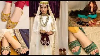 Types Of Velvet Khussa designs & More Slippers Collection for girls |