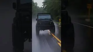 Driving the Custom Classic Land Rover Defender 90 SUMMIT by HIMALAYA #landrover
