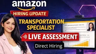 Amazon Transportation Specialist Assessment || Amazon Transportation Specialist Question || Amazon