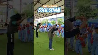 Gemesnya Lihat Bocil Senam Di Gofun Waterpark #outboundkids #outboundenergi
