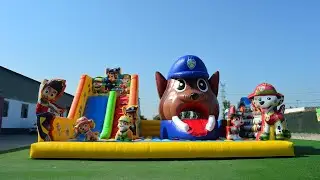 PAW Patrol Inflatable Fun City #inflatables #inflatable #trampoline #slide #bouncer #catle #jumping