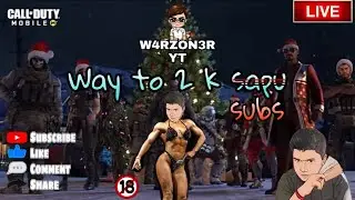 ROAD TO 2k SUBSCRIBERS | CODM TAMIL LIVE STREAM | LETS TROLL RANDOM ENEMIES 😂😂😂