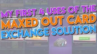Tennis Clash My First 4 Uses of the Maxed Out Card Exchange Solution