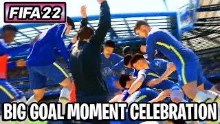 FIFA 22 - NEW NEXT GEN BIG GOAL MOMENT CELEBRATION AND CUTSCENES