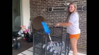 How big this Pool Storage Bin Really is! My Review!
