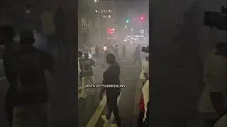 😱💥🏎️💨 Shooting at Caphill Block Party Takeover Side show  #seattle #capitalhill