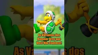 As Variantes dos Hammer Bros que voc&ecirc; n&atilde;o conhece! #duqueta #mariobros #supermariobros  #hammerbros
