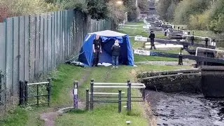 Police probe 'unexplained' death after body found in canal | SWNS