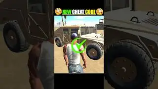🪖Indian bike driving 3d Military Car cheat code #shorts