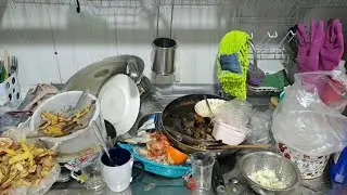 Simple Dishwashing ASMR – Pure Water SoundsASMR#cleantok 