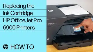 Replacing the Ink Cartridge | HP OfficeJet Pro 6900 Printers | HP Support