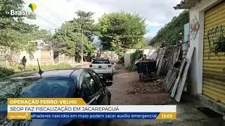RJ | Ferros-velhos em Jacarepagu&aacute; passam por fiscaliza&ccedil;&atilde;o