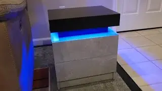 Современная тумбочка с RGB-подсветкой! КРУТО! ПОЛНАЯ СБОРКА