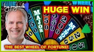 OMG, IT DID IT!!! MY FAVORITE Wheel of Fortune - Cash Link Big Money Slots - HUGE WIN!