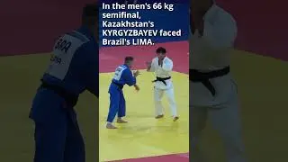 Judo semi-final, Men's 66kg, Paris Olympics #paris2024 #judo #дзюдо #柔道