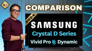 Samsung Crystal 4K Vivid Pro vs Crystal Dynamic TV | Best TV 2024