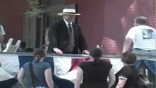 Meet James Foote a.k.a. Teddy Roosevelt at a Long Island Rough Riders Event