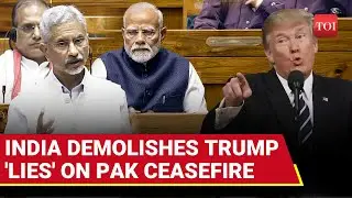 FULL Speech: India's Jaishankar DEMOLISHES Trump Ceasefire Claim; Fact-Checks&nbsp;U.S&nbsp;On&nbsp;Pak&nbsp;War