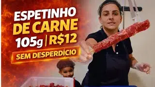 ESPETINHO DE CARNE CASEIRO: PARA VENDER