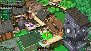Reaching research level 5 | Factory Town | Longplay | No Commentary