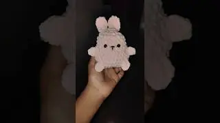 Crochet Bunny 🐰🧶 #crochet #rabbit #bunny #honeybunny