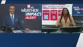 Weather Impact Alert | Potential winter weather ahead this weekend