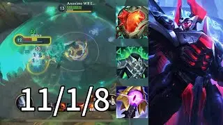 &iexcl;MORDEKAISER TANQUE ES UNA LOCURA!👾 | Mordekaiser Top Wild Rift (Build & Runas) 