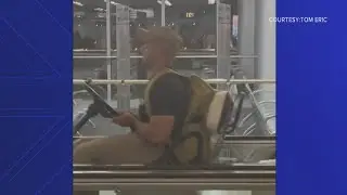 Man facing charges for taking airport vehicle on joyride through the airport