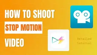 How to shoot & edit stop motion videos | Stop motion studio & Life lapse tutorial - IN PHONE !