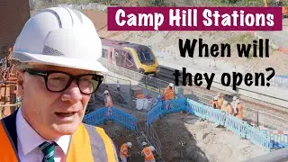 March 2025 update on the Birmingham Camp Hill line stations