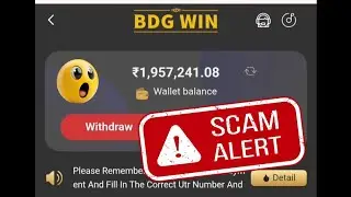 🚨 SCAM ALERT: BDGGame | BDGWin | Colour Trading App Exposed! 🚨