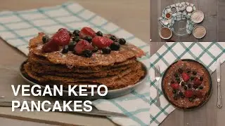Vegan Keto Protein Pancakes | Easy #Recipe | World Taste 🌍 #trending