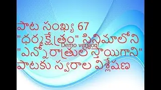 enno ratrulostayi gani tutorial video on keyboard by Sreekaanth Ch