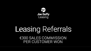 Joe Duffy Leasing Referral Guide