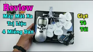 Trên tay Máy Massage Trị Liệu 4 Miếng Dán, giúp anh em giảm mệt mỏi