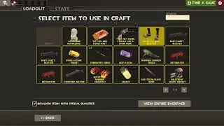 TF2 - crafting a wanga prick